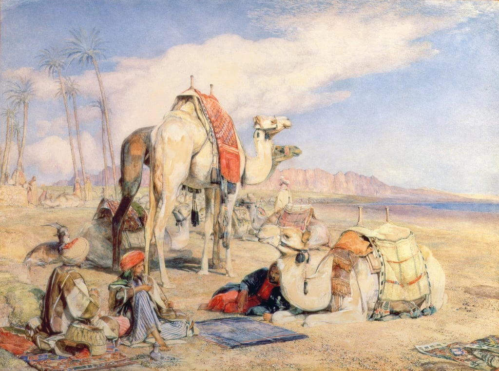 Sosta nel deserto - Victoria & Albert Museum, London